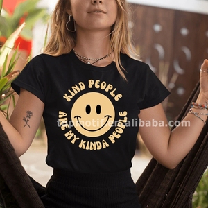 Thế giới là một nơi tốt hơn với bạn trong nó cảm hứng nói Slogan truyền nhiệt in ấn cho áo sơ mi Hoodies Túi gối - Product Image 5