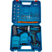 Ensemble de tournevis électriques de précision miniatures pour usage domestique, perceuse sans fil, batterie Li-ion 21V, 10 mm max, OEM personnalisable, qualité industrielle