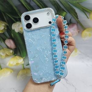 Étui de téléphone portable de luxe antichoc avec chaîne pour <span class=keywords><strong>iPhone</strong></span> 11 12 13 14 15 16 17 Pro Max <span class=keywords><strong>Coque</strong></span> de téléphone en marbre pour <span class=keywords><strong>iPhone</strong></span> - Product Image 5