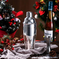 Shaker à cocktails professionnel de 24 oz, marque LATROU, acier inoxydable 304 de qualité alimentaire, classique, durable, mélangeur pour martini, margarita, kit de barman
