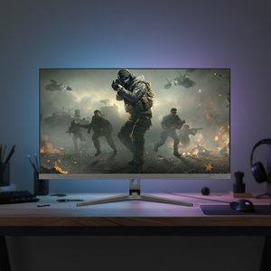 หน้าจอแสดงผลการเล่นเกม24.5นิ้ว UHD 4K 75Hz 120Hz 165Hz 180Hz 240Hz <span class=keywords><strong>ips</strong></span>/<span class=keywords><strong>tn</strong></span>/<span class=keywords><strong>va</strong></span> แผงตอบสนอง1ms ความกว้าง RGB LED HDR - Product Image 1
