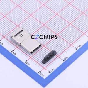 GT-USB-8012A USB Connector SMD Connector ( Connector Type: Type-C )( Protocol Standard: USB 3.1 )( Gender: Male ) - Product Image 1