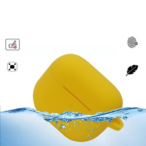 Prix usine 2.5mm épaisseur écouteurs étui de protection en silicone pour airpods 3 2 1 pour Apple <span class=keywords><strong>Airpods3</strong></span> 2021 housse avec crochet - Product Image 2