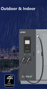 Station de recharge rapide pour voitures électriques Ocpp1.6j de niveau 3 commercial, 80 <span class=keywords><strong>kW</strong></span> DC, monté<span class=keywords><strong>e</strong></span> au sol, IP54, chargeur AC pour véhicules électriques - Product Image 6