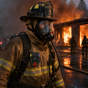Système d'alerte <span class=keywords><strong>de</strong></span> sécurité personnel pour pompiers GB27900, dispositif PASS, Ex Ib IIC T4, antidéflagrant, étanche IP68, alarme <span class=keywords><strong>de</strong></span> détresse - Product Image 3