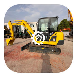 Excavadora de cadenas Komatsu PC56 original usada, de 5 y 6 toneladas, a precio económico, modelos PC56-7, PC55MR, PC35MR en venta. - Product Image 1