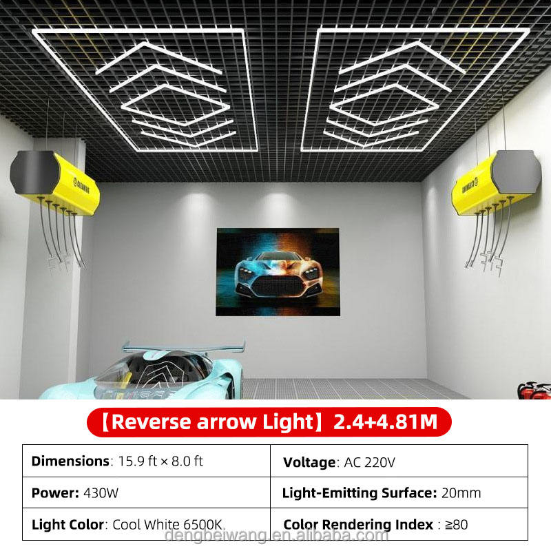 Flèche inverse Lumière 430w