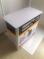 En aluminium de promotion de pop comptoir stand pour la publicité