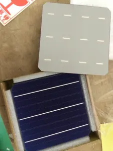 Solar Monocrystalline Cells High Efficiency Monocrystalline 5bb 4.5w Solar Cell 156x156 210*210