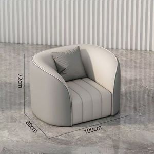 Muebles de Salón Modernos y Cómodos - Conjunto de Sofás Seccionales Tipo Chaise Longue para Sala de Estar, Salón de Uñas, Salón de Belleza, Área de Espera - Product Image 2