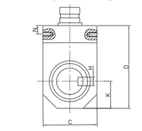 Sensor de Torque Dinámico de 5Nm-800Nm con Protección IP66, Montaje con Pernos, 10V CC para Pruebas de Torque Dinámico