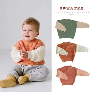 Maglia all'ingrosso per neonati vestiti invernali per neonati e neonati maglieria 100% <span class=keywords><strong>cotone</strong></span> <span class=keywords><strong>organico</strong></span> maglione per neonato - Product Image 2