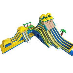 Winsun Merveilleux parcours gonflables en PVC Coconut Park Island avec combos toboggan forêt tropicale humide pour adultes et enfants - Product Image 2