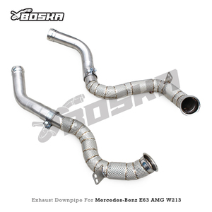 Tubo de Escape de Acero Inoxidable para Mercedes E63 E63S AMG W213 4.0TT 2016-2023, Sistema de Escape de Carreras de Ajuste Directo - Product Image 2