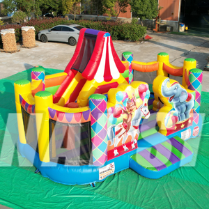 Parc de jeux gonflables de <span class=keywords><strong>cirque</strong></span>, château gonflable combiné, parcs d'attractions gonflables Funlands, structures gonflables pour fêtes d'enfants - Product Image 2