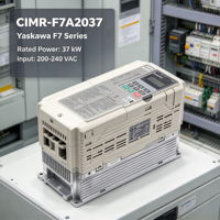 Variateur de fréquence AC haute efficacité CIMR-F7A2037 Yaskawa Varispeed F7 37KW VFD pour la régulation de vitesse des palans de levage lourds