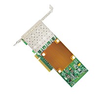 Carte réseau 10G Intel XL710 BM1 4 ports SFP+ Fibre Optique NIC SFP 10g