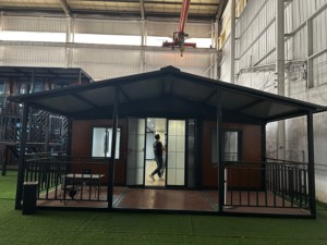 Casa Contenedor Expandible Plegable Prefabricada Móvil de Lujo de 40 pies y 20 pies, 3 Dormitorios, para <span class=keywords><strong>Venta</strong></span> de <span class=keywords><strong>Apartamentos</strong></span> u Hoteles - Product Image 3