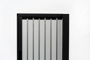 Puerta Corredera de Seguridad de Aluminio con Malla Retráctil Antimosquitos, Perfil de Aluminio, Puerta de Seguridad de Aluminio - Product Image 2