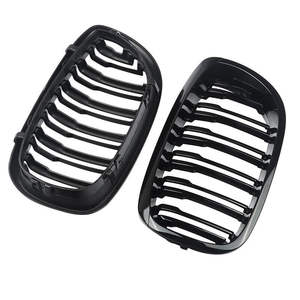 Calandre de pare-chocs avant BMW Série 3 E46 CI noire en plastique ABS pour coupé deux portes 2003-2006, pièce de rechange - Product Image 1