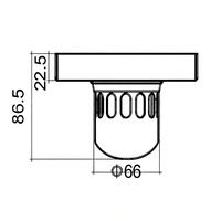 Siphon de sol de douche commercial moderne en laiton carré invisible de 4 pouces, anti-odeur et écologique, pour insertion de carrelage