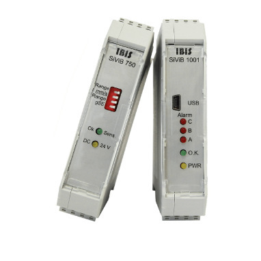 IBIS SIV1001 Vibration Sensor USB Alarm System Up To 10 M Detection Range Plastic Body Easy Installation