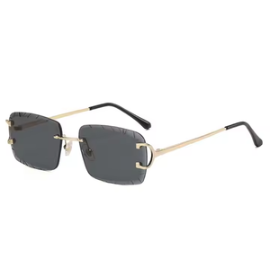 Jessjor 2025 Designer classici <span class=keywords><strong>occhiali</strong></span> <span class=keywords><strong>da</strong></span> <span class=keywords><strong>sole</strong></span> senza montatura taglio diamante di lusso ispirato italia tende <span class=keywords><strong>da</strong></span> <span class=keywords><strong>sole</strong></span> <span class=keywords><strong>400</strong></span> <span class=keywords><strong>UV</strong></span> per uomo donna modello - Product Image 6