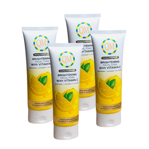 โฟมล้างหน้า QM Deep Cleansing & Bright Facial Foam ผสมวิตามินซีและใบบัวบก ช่วยทำความสะอาดผิวอย่างล้ำลึก ปรับผิวให้กระจ่างใส และฟื้นฟูผิวสำหรับผู้หญิง - Product Image 4