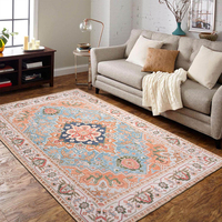Benyi tapis Style persan personnalisé imprimé boucle belge tapis de velours tapis antidérapant couleur bleue tapis de salon 5x7 tapis