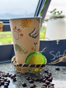 Gobelet en papier à café bon marché biodégradable jetable de sortie d'usine - Product Image 5