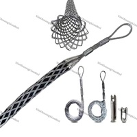 Manchon de protection en acier inoxydable pour câble haute tension, type « peau de serpent », durable, argenté, pour câbles électriques