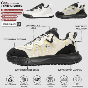 Chaussures de randonnée classiques tendance pour hommes, imperméables, avec logo personnalisé, pour la montagne et la marche en plein air - Product Image 2