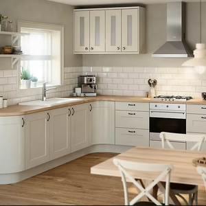 Natural Solid Wood Kitchen Cabinets - Classic Wood Cabinetry with Graceful Aesthetics and <strong>Unpretentious</strong> Elegance - Product Image 1