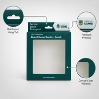 Boîte cadeau en carton vert de luxe avec logo personnalisé et fenêtre en PVC, vente en gros, boîte à fenêtre en papier écologique pour cadeaux de détail