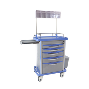 750*480*930mm Hospital Furniture Multi-function ABS Plastic Medical Cart Medicine Drug Emergency Treatment <strong>Trolley</strong> - Product Image 6