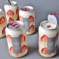 Boîtes en plastique PET vides transparentes personnalisées en gros pour jus, café, boissons gazeuses, sodas, boissons énergisantes et autres boissons non alcoolisées