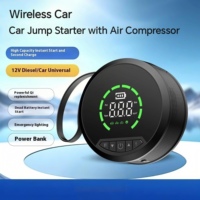 Démarreur de voiture haute puissance 8000 mAh 1000 A, batterie de secours avec démarreur de voiture, compresseur d'air et batterie externe