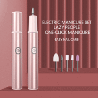 Fournisseur d'ongles Onglerie Kit complet 2 en 1 équipement électrique pour ongles Ensembles d'outils Manucure Kit complet pédicure lime à ongles Kit de perçage