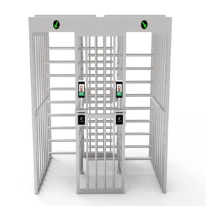 Hai chiều turnstiles Cổng An Ninh Mặt công nhận thời gian tham dự đầy đủ chiều cao turnstile cao cho an ninh khu dân cư - Product Image 5