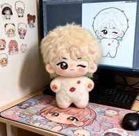 Maßgefertigter Kpop-Idol Baumwollpuppen-Hersteller mit Kleidung OEM ODM Mini-Plüschtier 7-Tage-Musterlieferung Direkt ab Werk