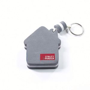 Porte-clés flottant en mousse, logo personnalisé, forme cylindrique, logo imprimé, porte-clés de bateau, matériau EVA, porte-clés nautique - Product Image 1