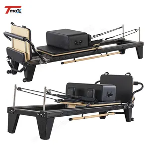 Tmax fabrik pilates ausrüstung kern bett weiß schwarz pilates zu reformer maschine aluminium