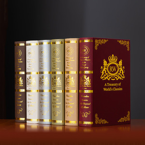 European Retro Style Hot Stamping <strong>Book</strong> Creative Paper <strong>Book</strong> <strong>Box</strong> Decoration for Photography Prop Media &amp; Stationery - Product Image 2