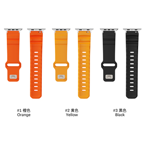 นาฬิกาสปอร์ตสุดหรูสายนาฬิกาซิลิโคน FKM, 45มม. 49มม. 42มม. 46มม. สำหรับ Apple Watch อัลตร้าซีรีส์10 9 8