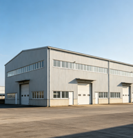 Atelier de bureau en structure métallique de conception moderne, structure métallique préfabriquée sur mesure OEM
