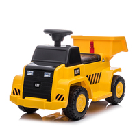 Caterpillar sous licence unisexe 6V 4AH Quad électrique à piles 2-4 ans voiture tracteur autoportée certifiée EN71 télécommandée