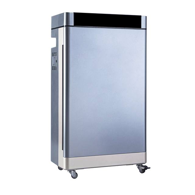 Portable Touchscreen Metal Body Plasma Hepa Filter Reusable Washable Low Noise Home Office Hospital Air Purifier