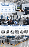 Fabrication sur mesure de tôles en acier inoxydable, découpe CNC, pliage, soudage, boîtier électrique, OEM, ODM