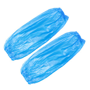 Manchons jetables imperméables extra longs et épais pour usage en cuisine, couleur unie, protection anti-salissure - Product Image 1