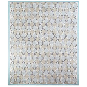 Parure de lit de luxe en coton blanc imprimé à la main motif floral, style indien, avec taies d'oreiller, pour lits Queen et King, fabrication artisanale, couvre-lit bohème - Product Image 3